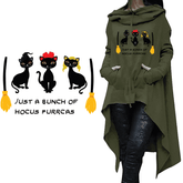 Long Hoodie Hocus Purrcas